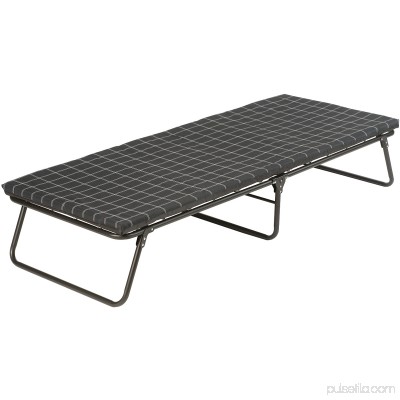 Coleman Deluxe Portable Folding Camping Cot with ComfortSmart Coil Suspension, Twin XL 552557578